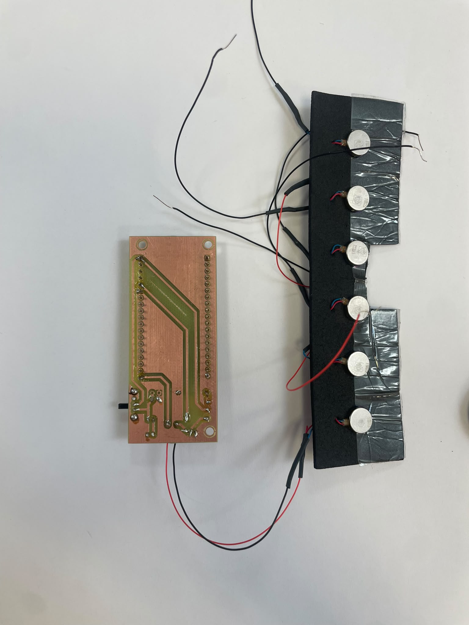 sensovIA - PCB vista inferior